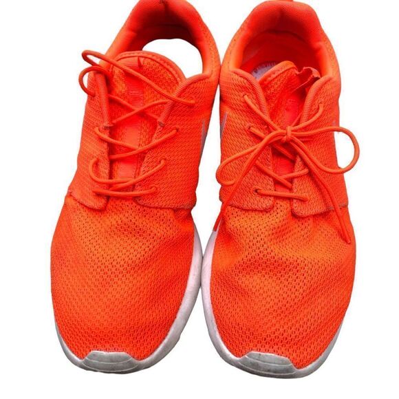 Rare 2012 Nike Roshe Run Total Crimson Gamma Grey Size 12 - Picture 11 of 14